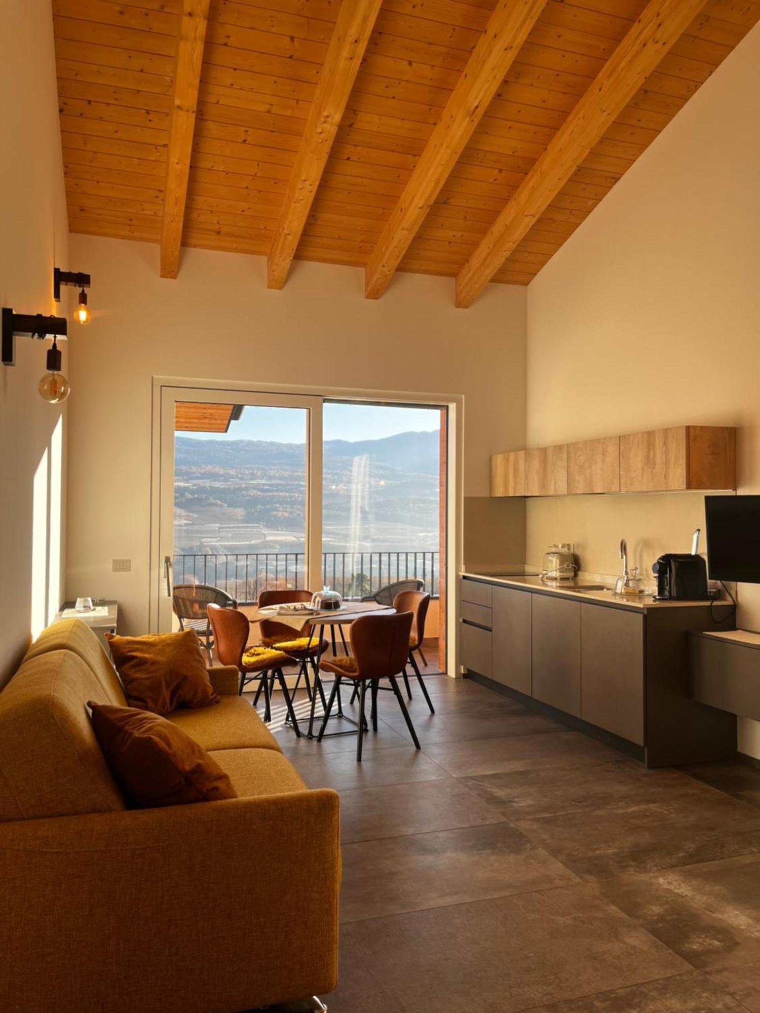 Maso Valer - Agritur Apartment Tassullo ภายนอก รูปภาพ
